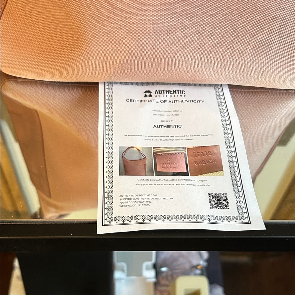Gucci Pink Shoulder Bag - Picture 3 of 16